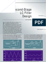 Second Stage LC Filter Design