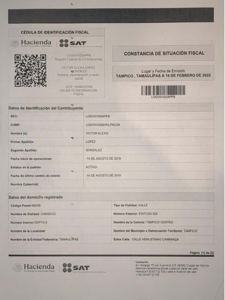 RFC Actualizado | PDF