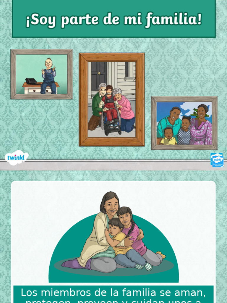 Powerpoint Soy Parte de Mi Familia | PDF