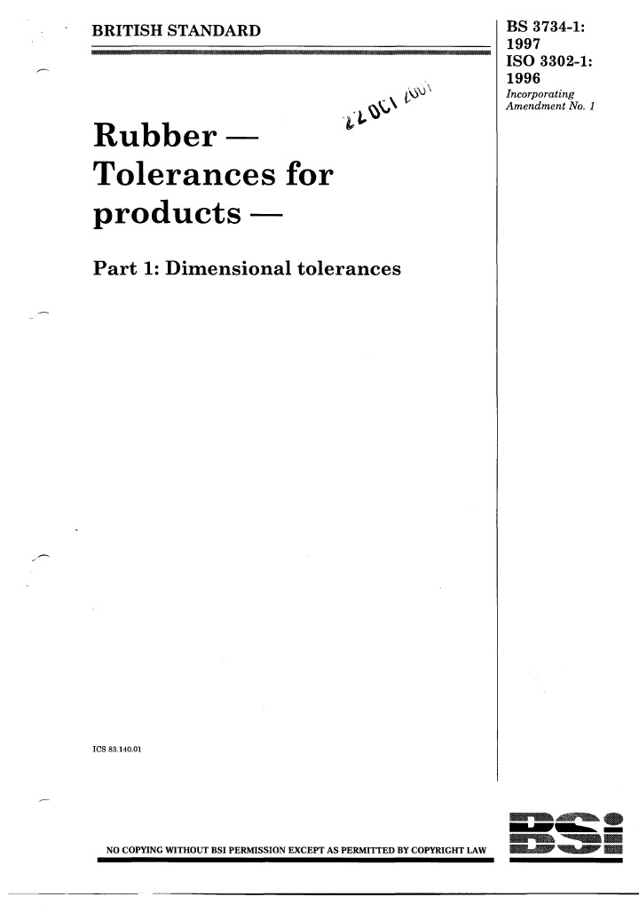 Rubber Tolerance
