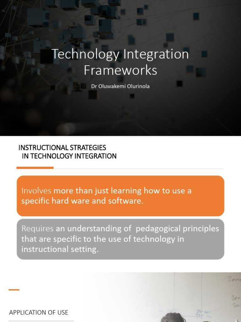 Technology Integration Frameworks Explained | PDF