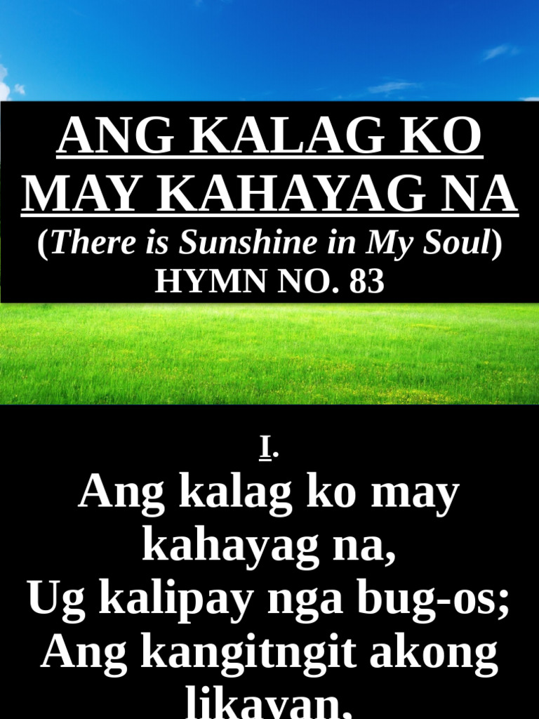 Ang Kalag Ko May Kahayag Na | PDF