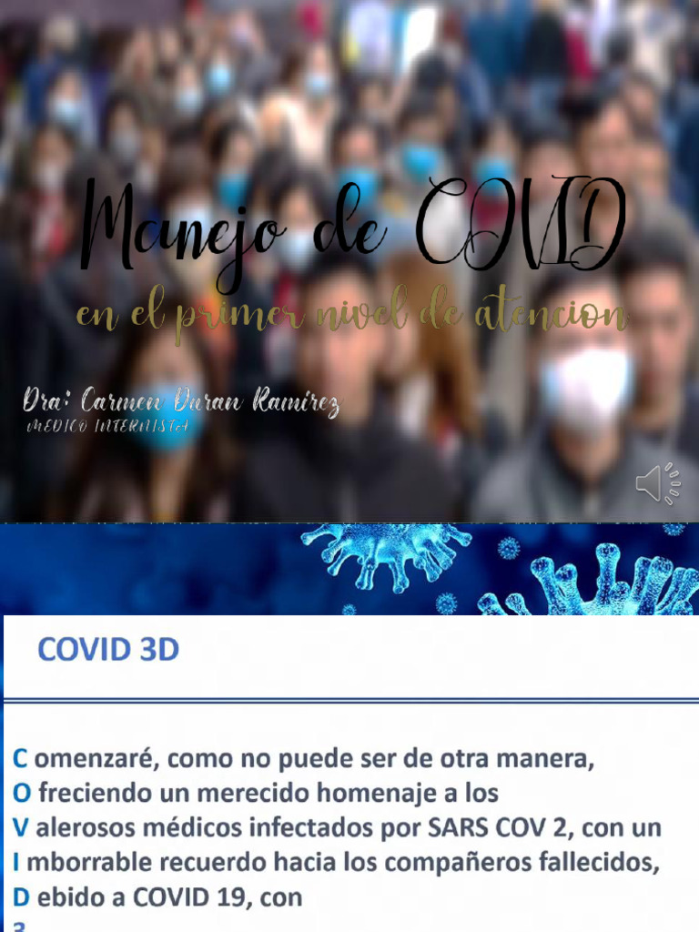 Manejo COVID-19 en El Primer Nivel de Atención | PDF