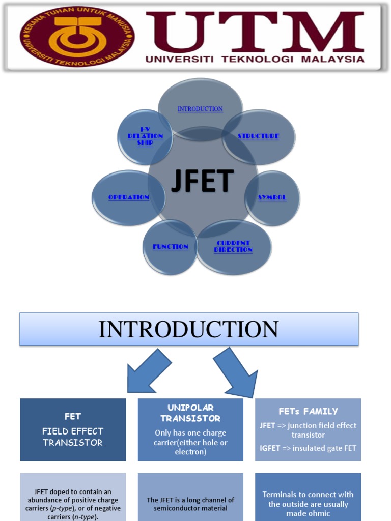 Jfet Slide Present Latest PDF Field Effect Transistor Electrical