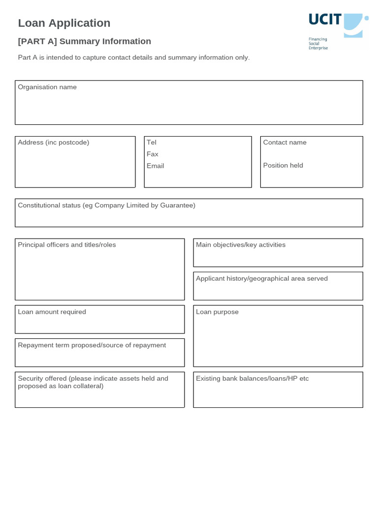 Loan Application Form 2 | PDF | Loans | Information