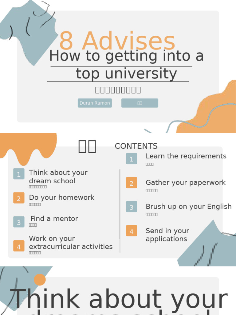 How To Getting Into To University | PDF | Psychology | Behavioural Sciences