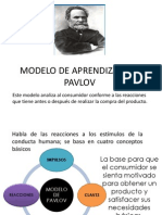Modelo de Aprendizaje de Pavlov