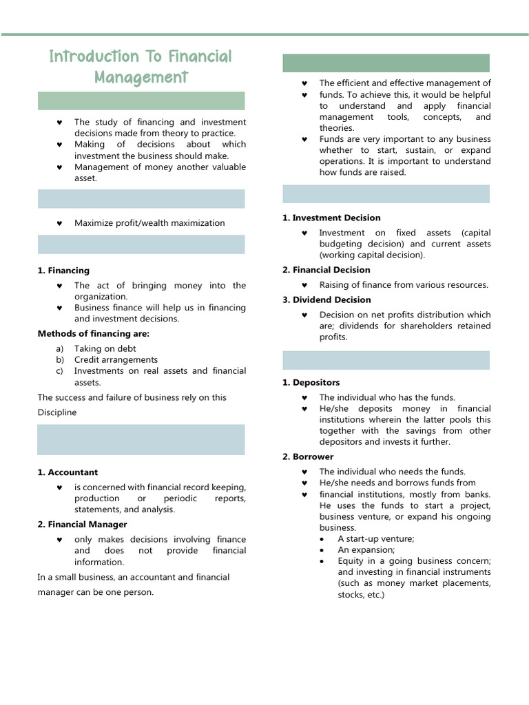 Understanding Business Finance Essentials | PDF | Bonds (Finance) | Stocks