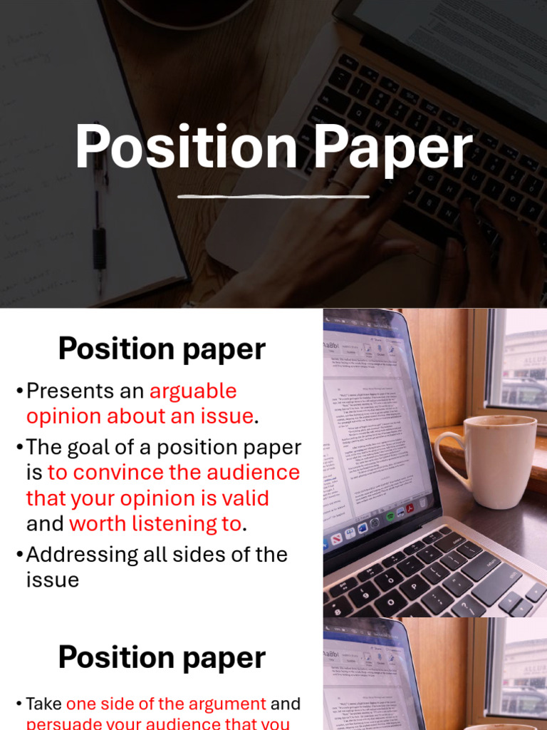 How to Write a Position Paper | PDF