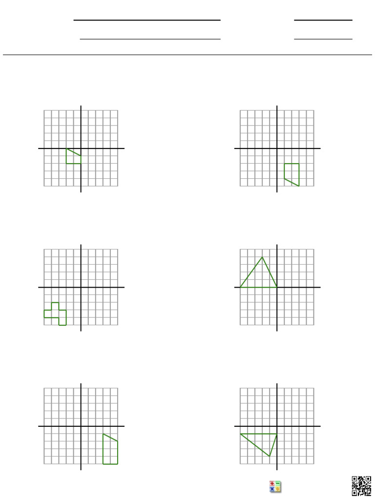 Coordinate Translations Practice | PDF