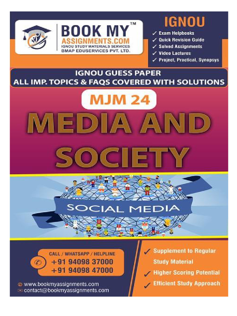 Media's Role in Society Explained | PDF | Mass Media | Public Opinion