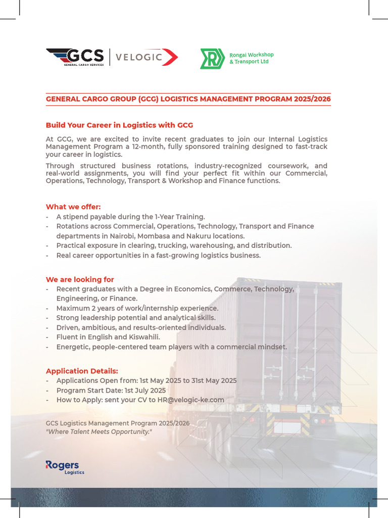 Graduate Leadership Management Opportunity GCG 2025-2026 | PDF