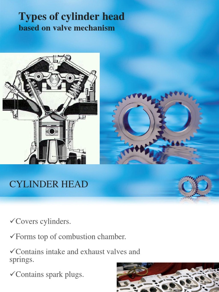 Cylinder Head Valve Mechanisms | PDF | Technology & Engineering