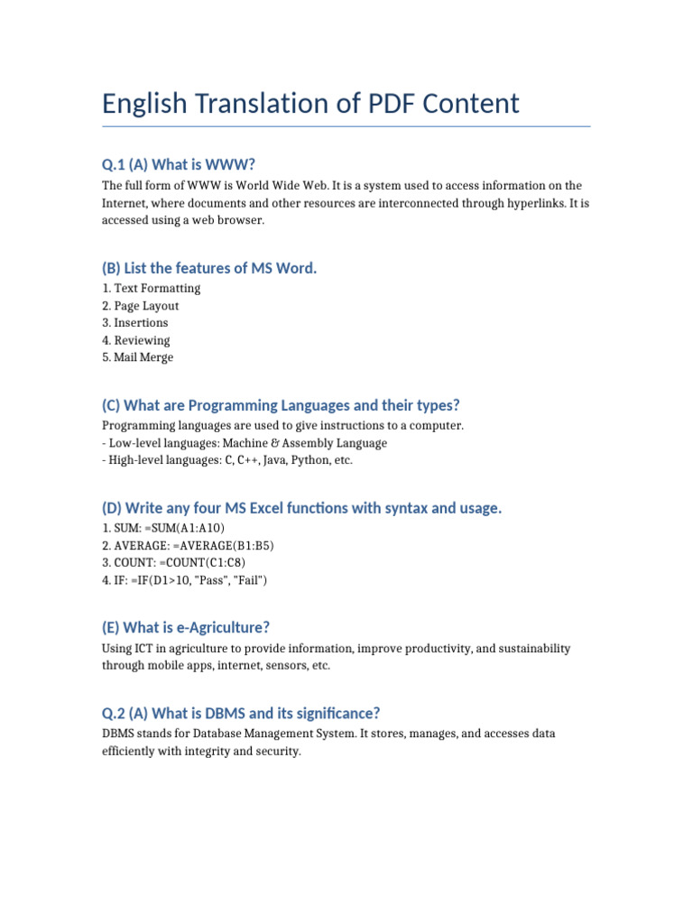 Essential IT Concepts and Applications | PDF | Central Processing Unit ...
