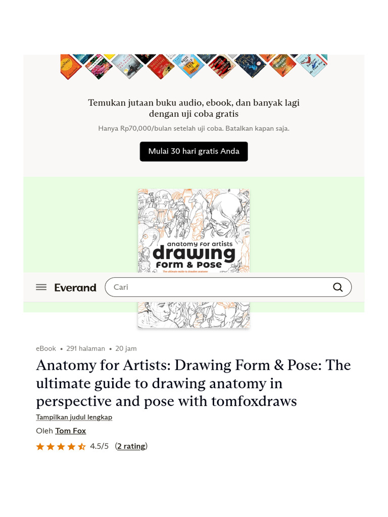Anatomy For Artists: Drawing Form & Pose Oleh 3dtotal Publishing Dan ...