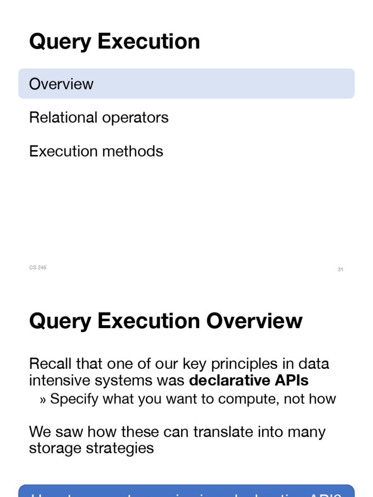 Query Execution Methods in RDBMS | PDF | Relational Model | Databases
