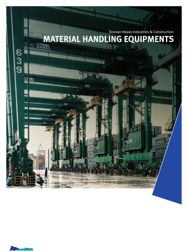 Material Handling PDF Crane (Machine) Containerization