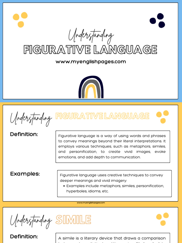 Figurative Language Presentation | PDF | Metaphor