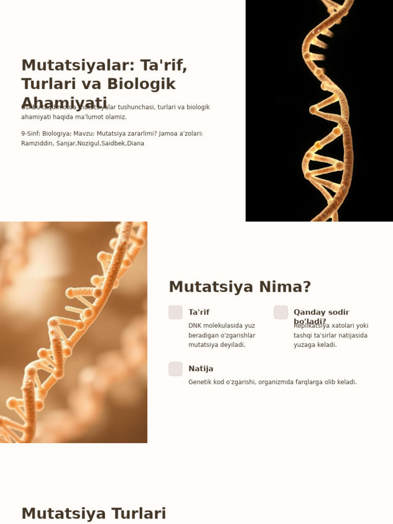 Mutatsiyalar Tarif Turlari Va Biologik Ahamiyati (1) .PPTX 20250515 ...