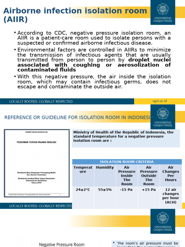 Isolation Room of DR Sardjito Hospital Fix | PDF | Personal Protective ...