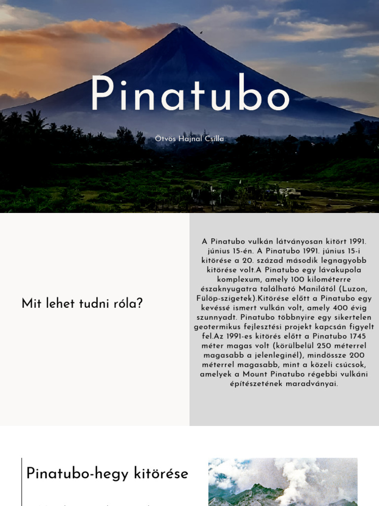 Pinatubo | PDF