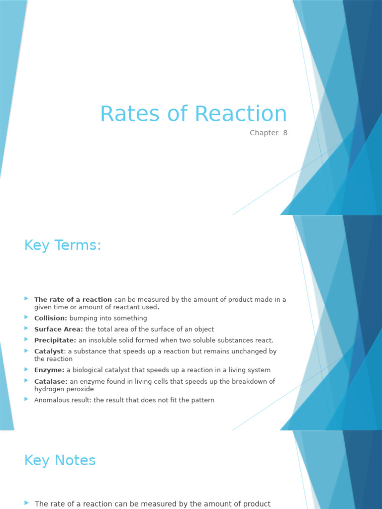 Understanding Reaction Rates and Factors | PDF | Reaction Rate | Catalysis