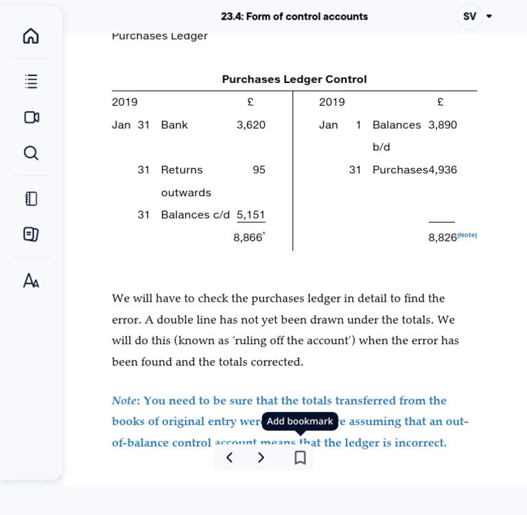 Purchases Ledger Control Overview | PDF