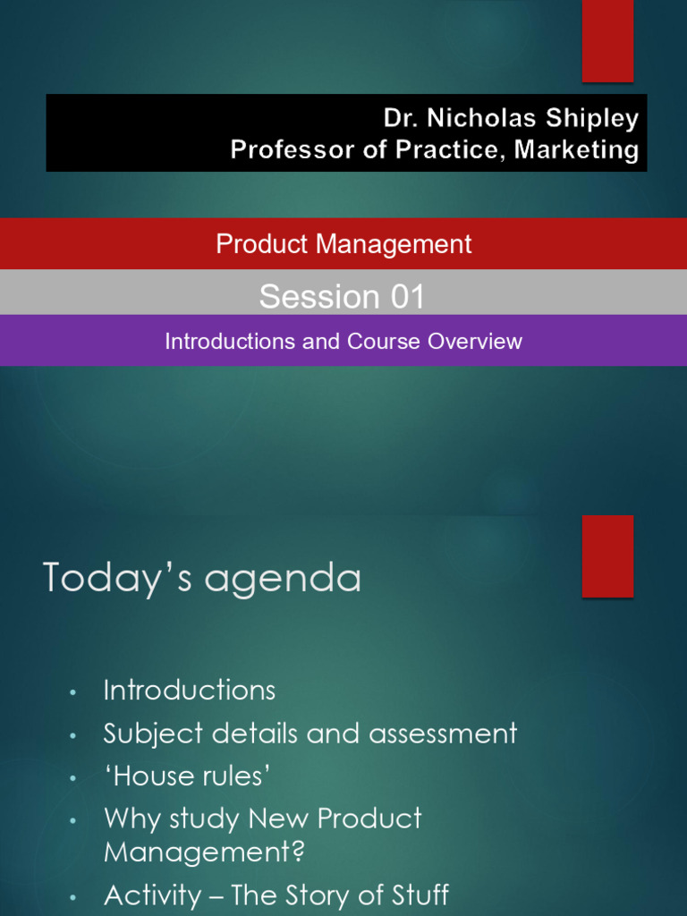 Product Management Course Overview | PDF | Learning