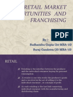 Retail Market Opportunities and Franchising