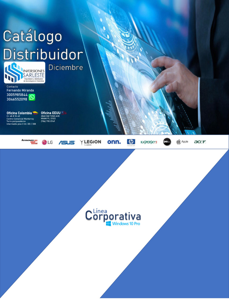 CATALOGO | PDF | Tecnología de pantalla | Ingeniería Informática