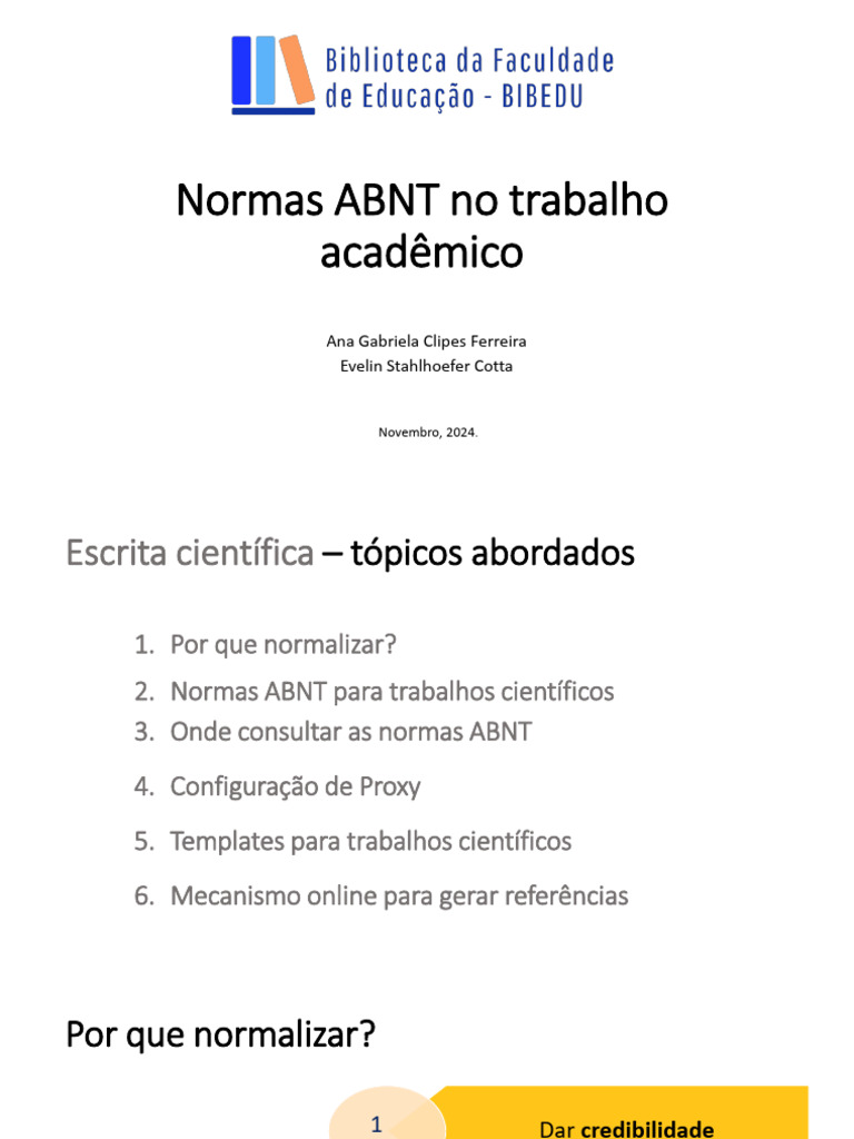 Normas ABNT para Trabalhos Acadêmicos | PDF | Citação | Abstract (resumo)