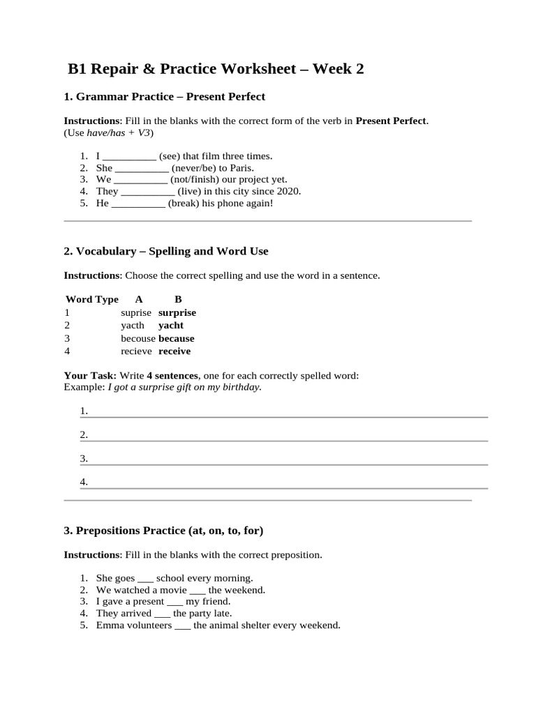 Worksheet 2 | PDF