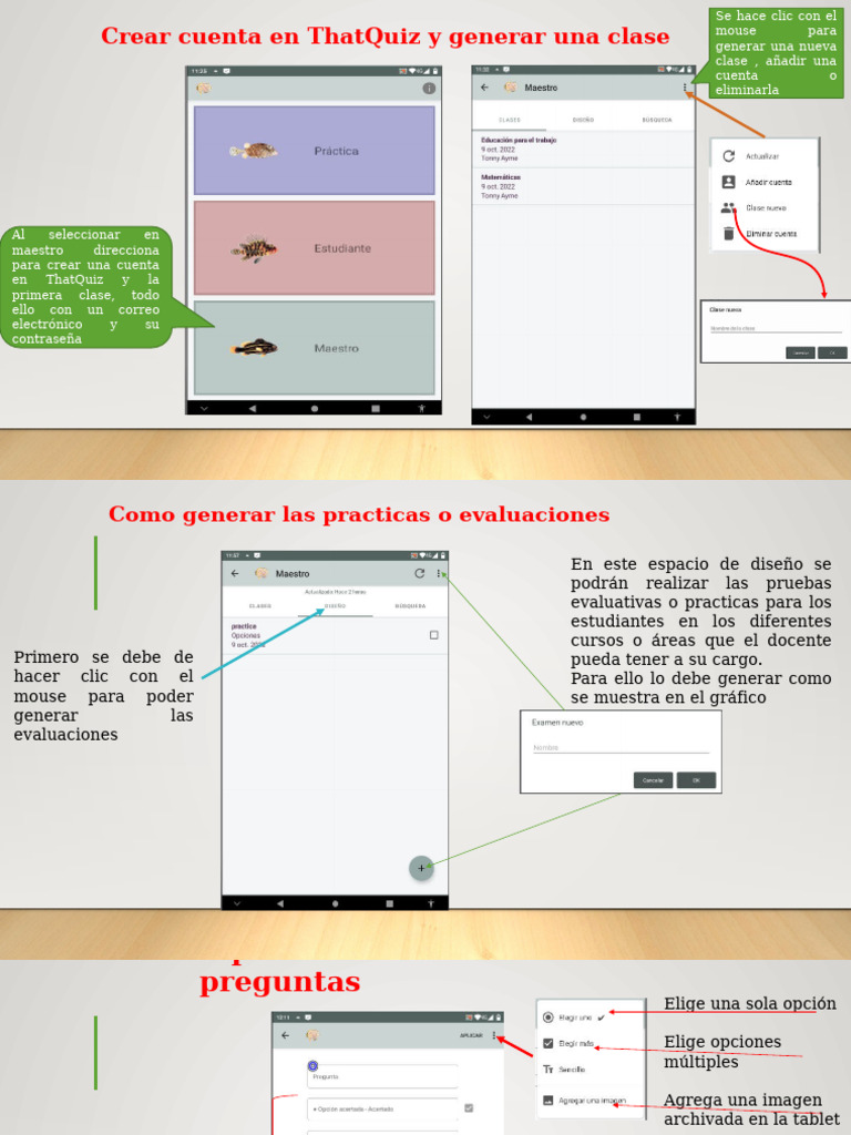 Crear Clases en Thatquiz | PDF | Informática
