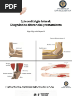 Epicondilitis Lateral | PDF | Ciencias de la Salud | Especialidades Medicas