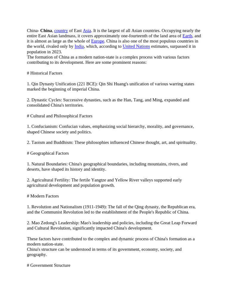 Political | PDF | China | World Politics