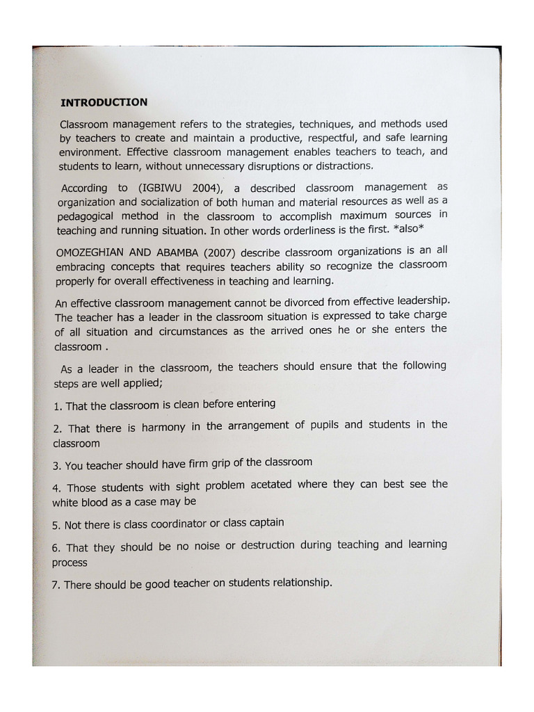 General Teaching Method Assignment | PDF
