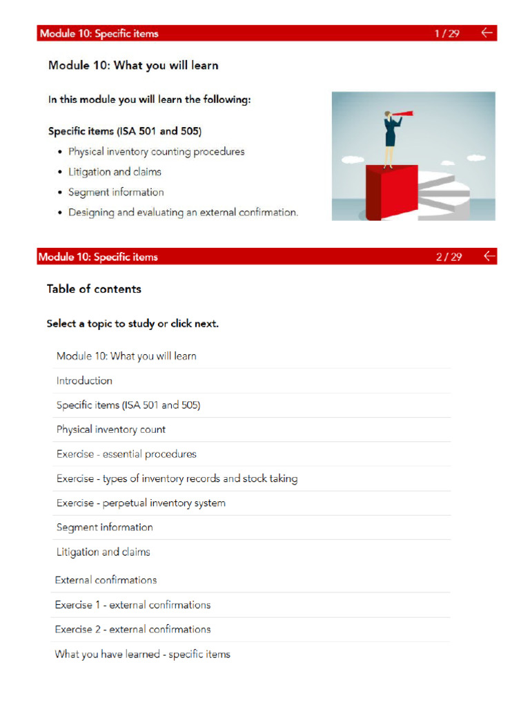 10.specific Items | PDF