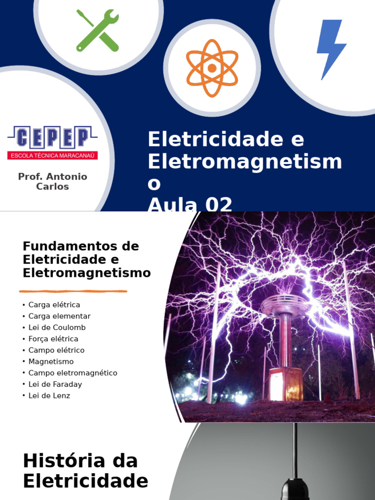 Fundamentos de Eletricidade e Magnetismo | PDF | Carga elétrica ...