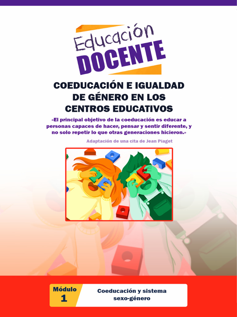 Coeducación y Género en Educación | PDF | Género | Estudios de género