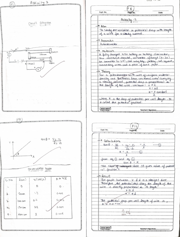 Activity 2 (Physics Practical) | PDF