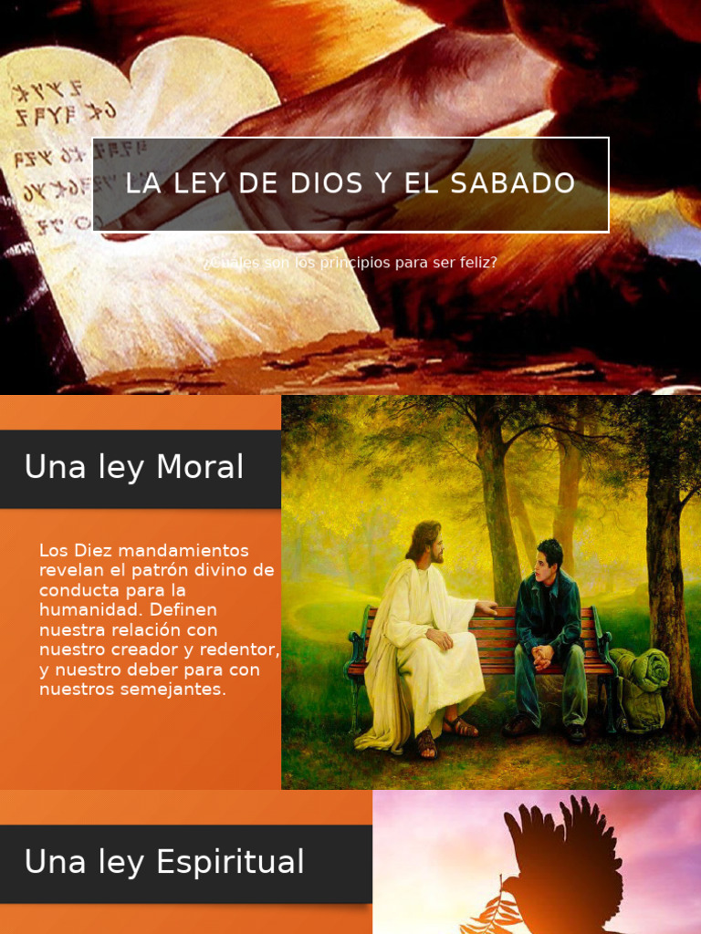 Ley de Dios y la Importancia del Sábado | PDF | Shabat | Dios