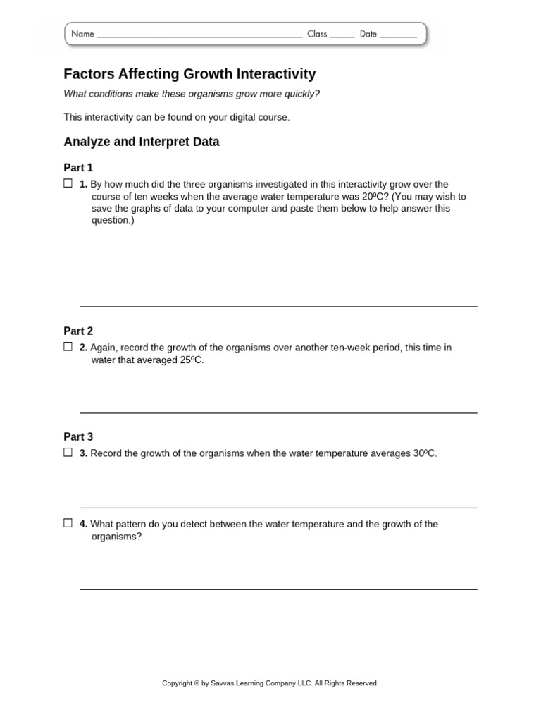 Worksheet 6 12 FactGrowth | PDF