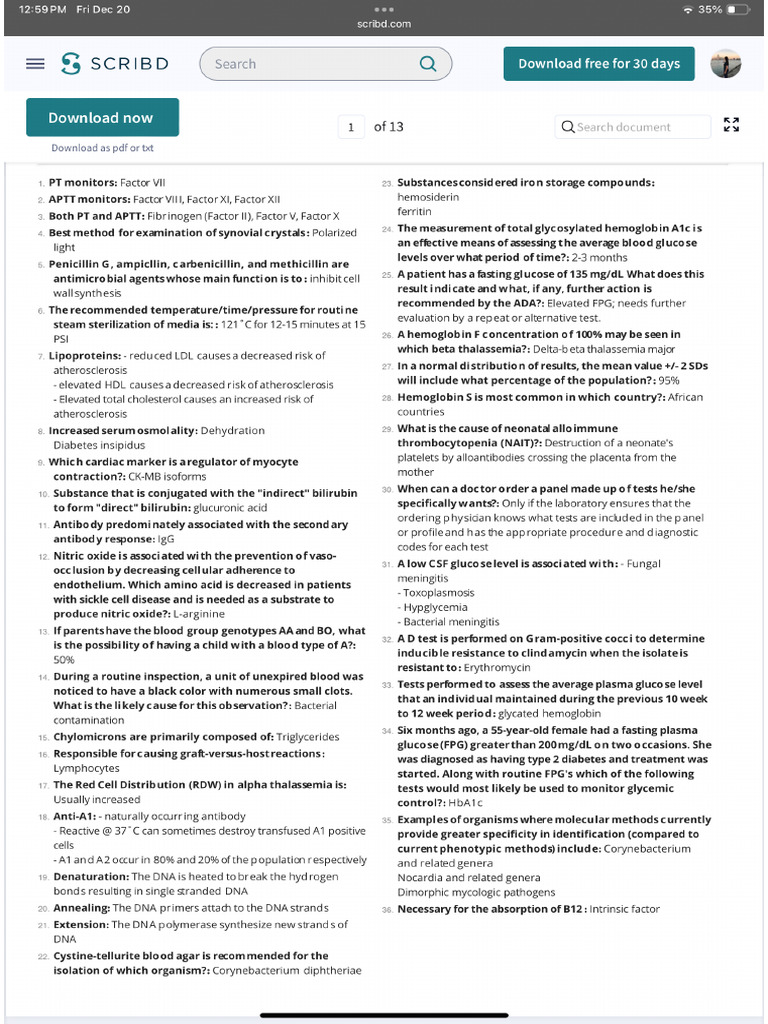 LABCe Questions | PDF