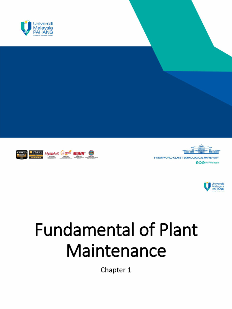 1.3 Maintenance Strategies Organization | PDF