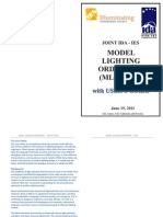 Model Lighting Ordinance (Mlo) - 2011