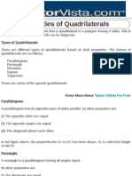 Properties of Quadrilaterals: Quadrilateral Definition