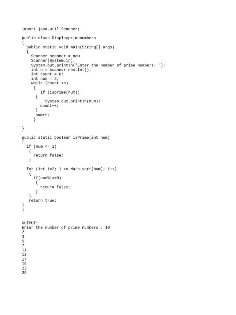 Prime Num | PDF