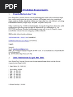 Contoh Cover, Abstract, Pengesahan Skripsi bahasa inggris