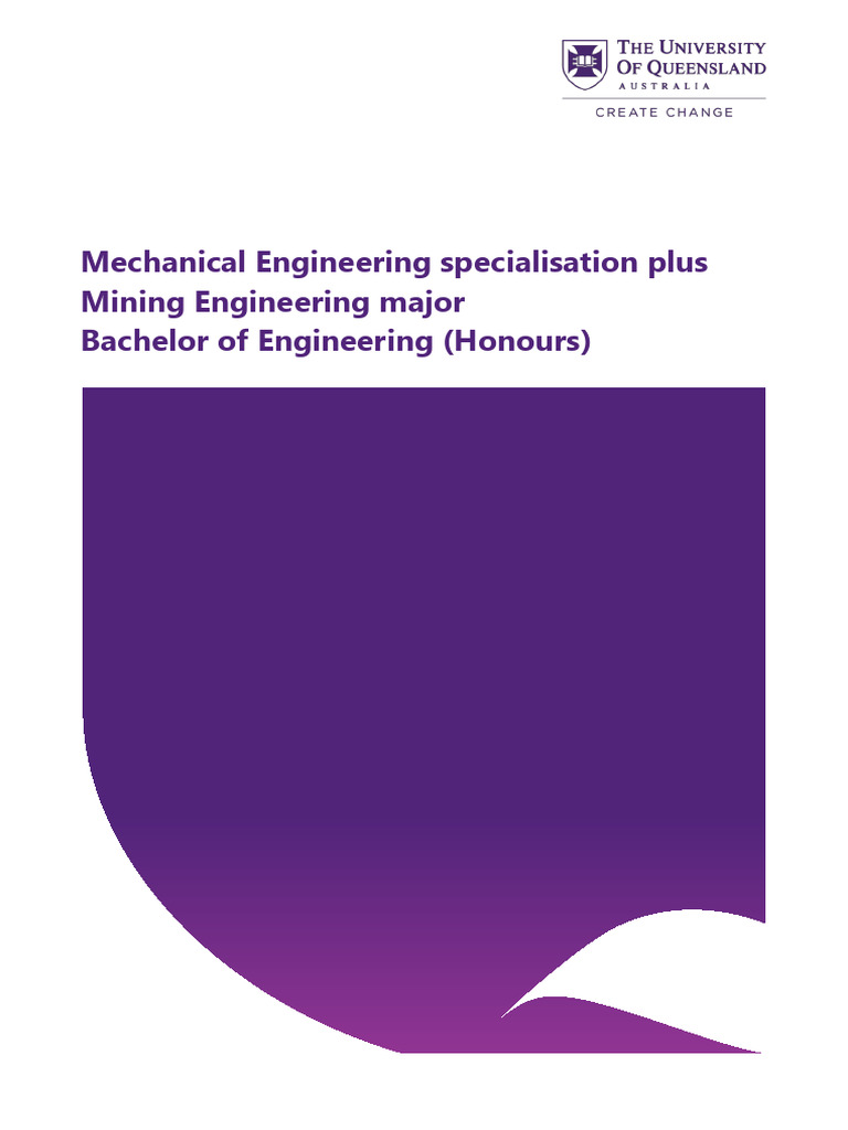 04 - BE Mechanical Engineering Spec - Mining Major - 2023 Final | PDF ...