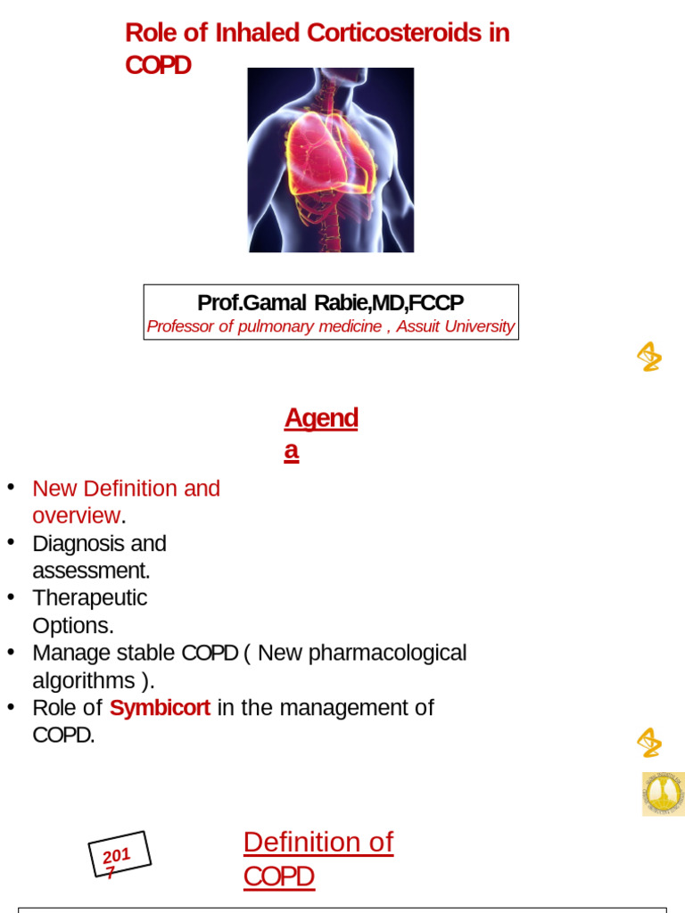 Inhaled Corticosteroids for COPD Management | PDF | Chronic Obstructive ...